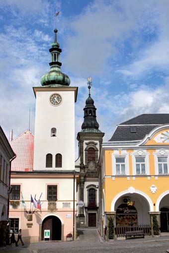 Radnice na Mírovém náměstí Radnice na Mírovém náměstí