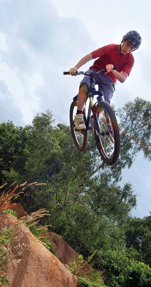 V areálu se rozšíří trasy pro bikery V areálu se rozšíří trasy pro bikery