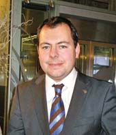 Generální ředitel hotelu Comsa Brno Palace Martin Benada Generální ředitel hotelu Comsa Brno Palace Martin Benada