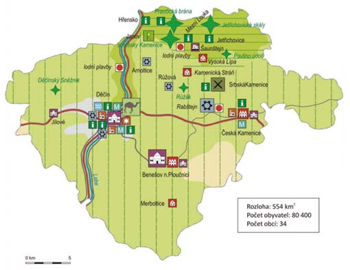 Potenciál cestovního ruchu na území ORP Děčín Potenciál cestovního ruchu na území ORP Děčín
