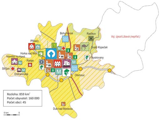 Potenciál cestovního ruchu na území ORP Olomouc Potenciál cestovního ruchu na území ORP Olomouc