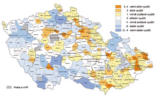 Využití potenciálu územně zakotvených atraktivit obvodů ORP kulturními zařízeními Využití potenciálu územně zakotvených atraktivit obvodů ORP kulturními zařízeními