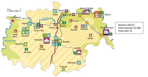 Potenciál cestovního ruchu na území ORP Benešov Potenciál cestovního ruchu na území ORP Benešov