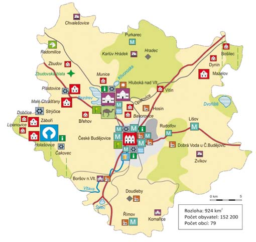 Potenciál cestovního ruchu na území ORP České Budějovice Potenciál cestovního ruchu na území ORP České Budějovice