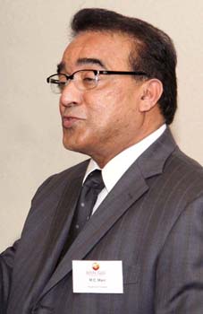 M. C. Mani, prezident Royal Gulf Tourism M. C. Mani, prezident Royal Gulf Tourism