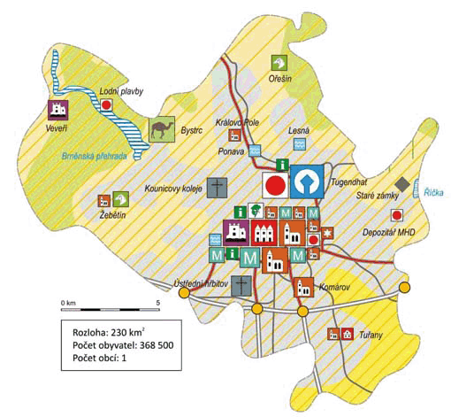 Potenciál cestovního ruchu na území ORP Brno Potenciál cestovního ruchu na území ORP Brno
