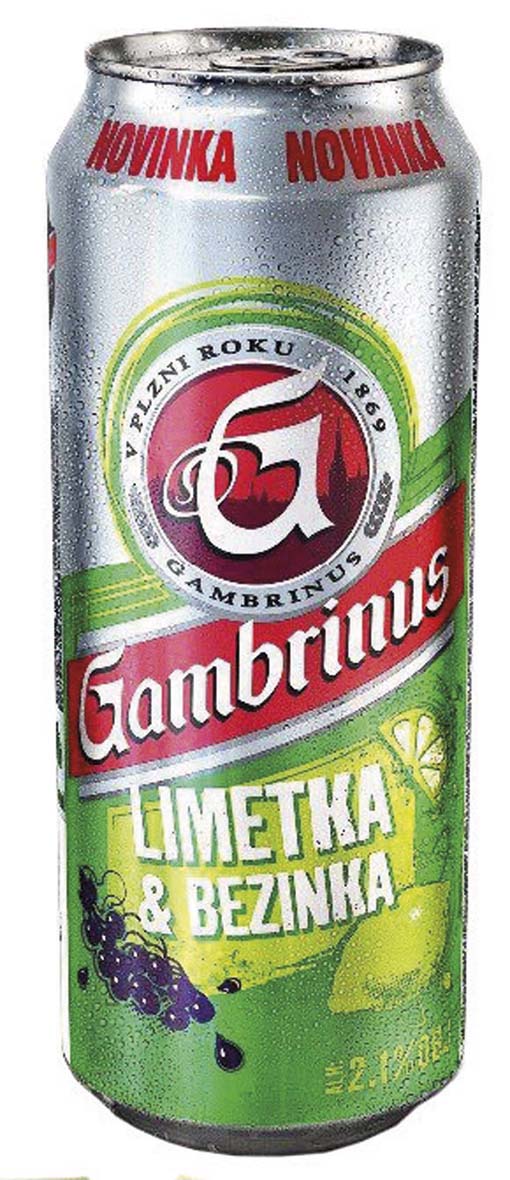 Novinky z Plzně – a Gambrinus limeta a bezinka Novinky z Plzně – Gambrinus limeta a bezinka