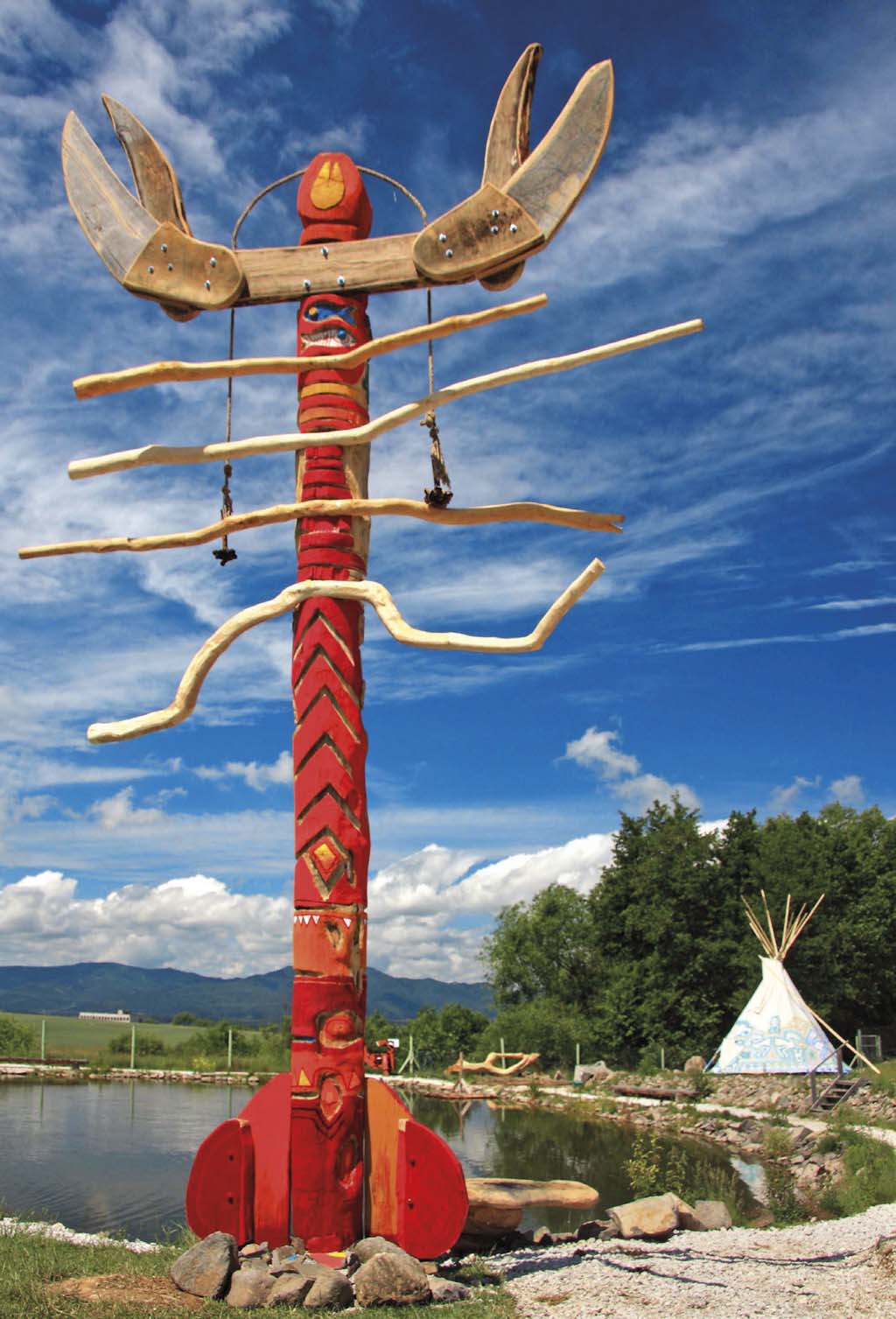 			Totem, Vodný svet Sebedražie, foto: Milan Gross			