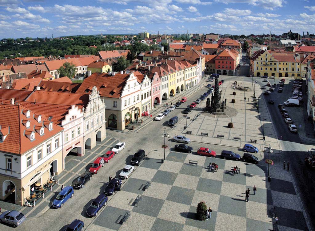 Historická budova spojená s chmelařskou tradicí v Žatci