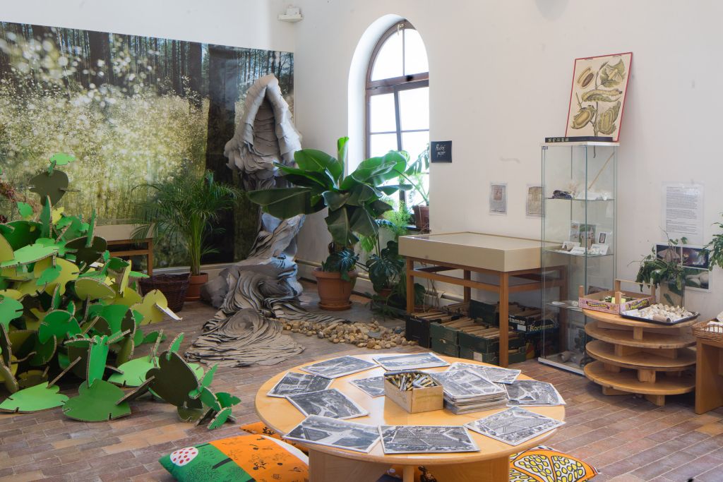 Eko-ateliér v oranžérii Zámku Troja je ideálním místem sloužícím návštěvníkům galerie k rozvoji kreativity