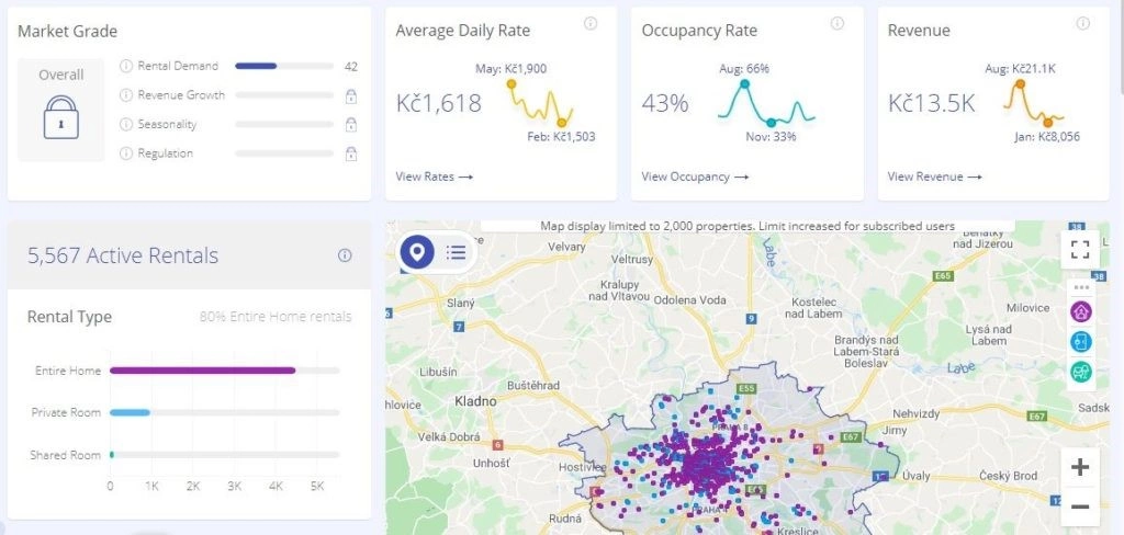 Zdroj: airdna.co