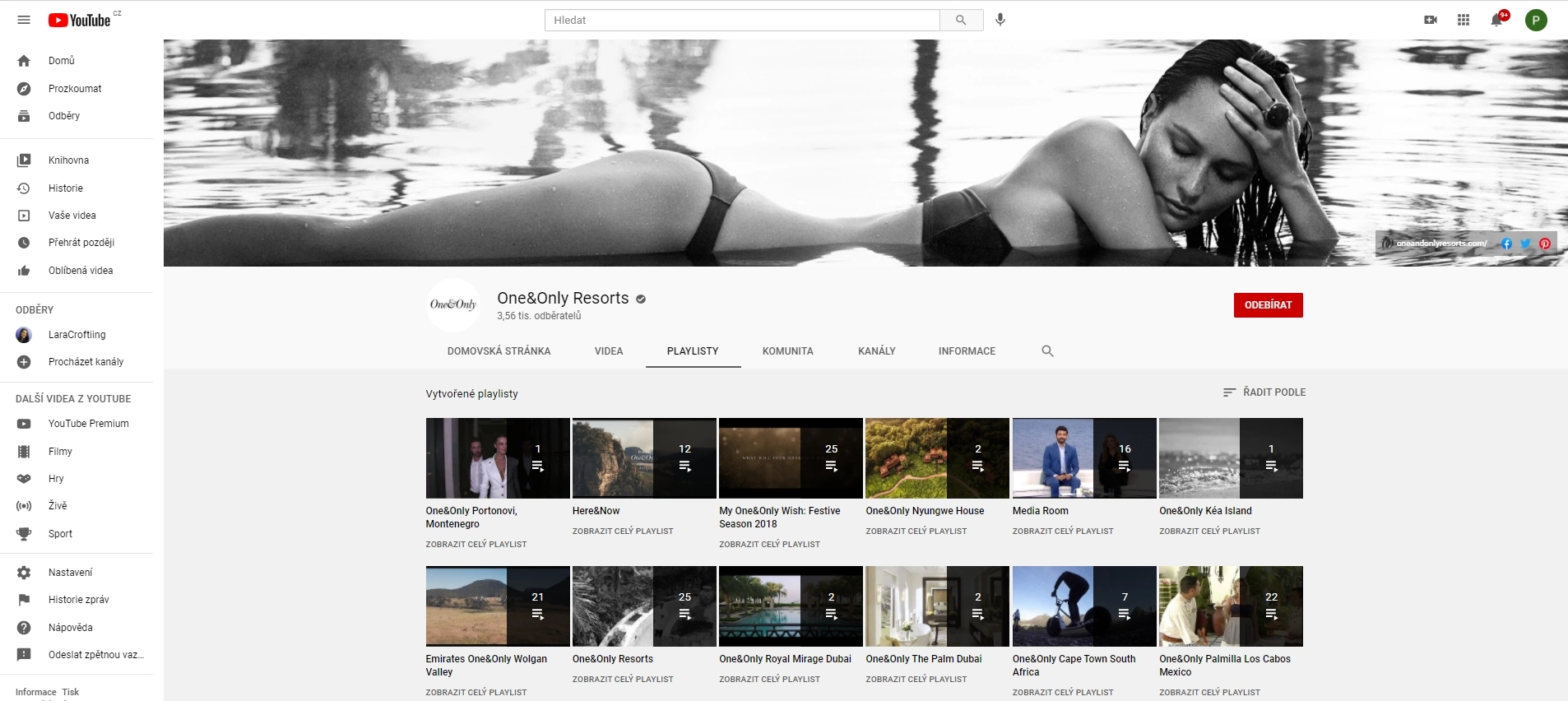 Zdroj: YouTube One&Only Resorts