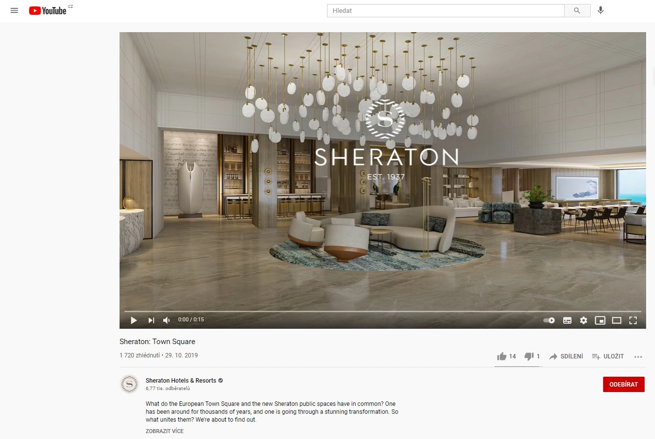Zdroj: Sheraton Hotels & Resorts