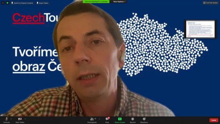 Foto: Screenshot z online workshopu