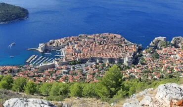 Dubrovník panorama, Chorvatsko