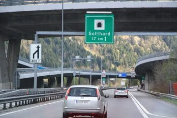 Dálnice Gotthard Švýcarsko