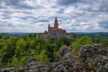 Pohádkový hrad Bouzov na Olomoucku