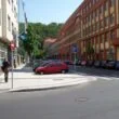 Ulice v Karlíně v Praze