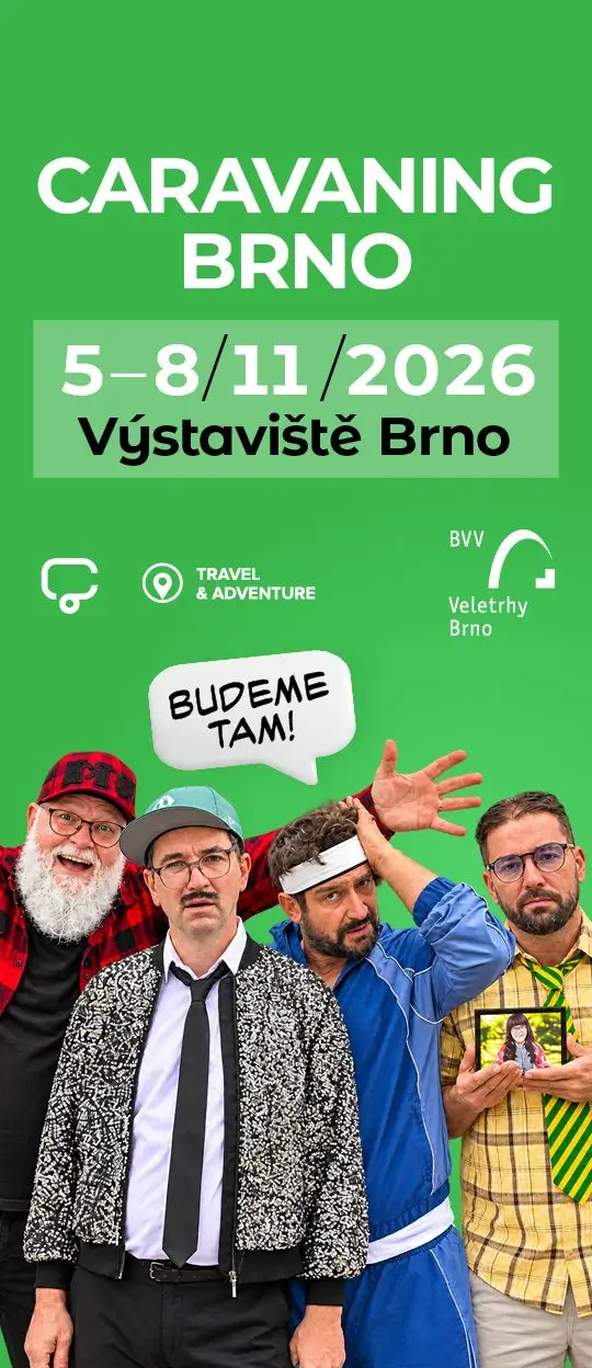 Caravaning Brno 5. až 8. 11. 2026